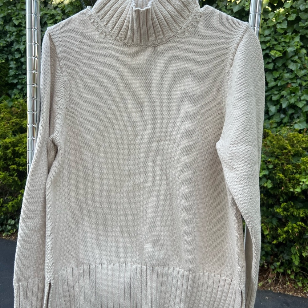 J. Crew Cream Cowl Neck Sweater Timeless Design